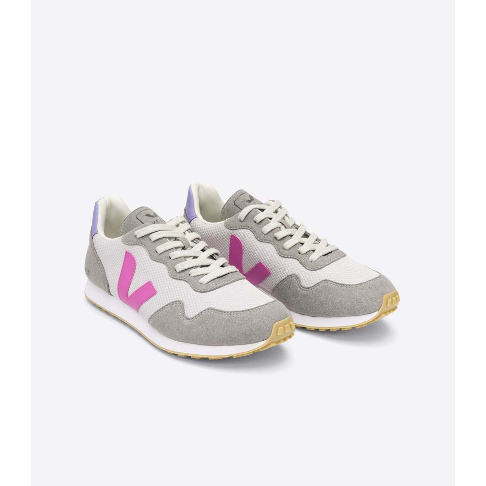 White/Grey Women's Veja SDU REC ALVEOMESH Running Shoes | AU 434XYU